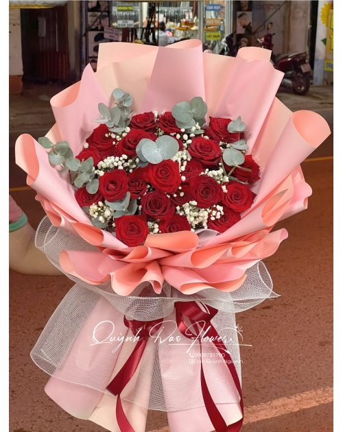 Bó hoa hồng đỏ Tam Bình thủ Đức 