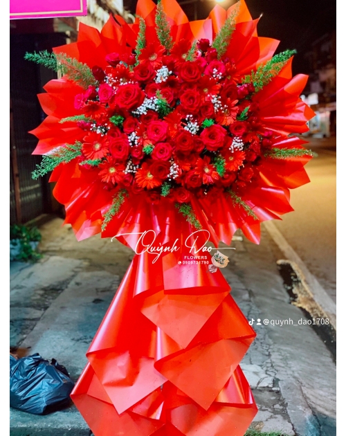 Kệ hoa khai trương rẻ đẹp 
