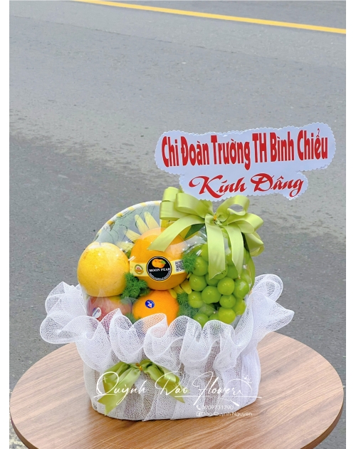 Giỏ trái cây dâng phật