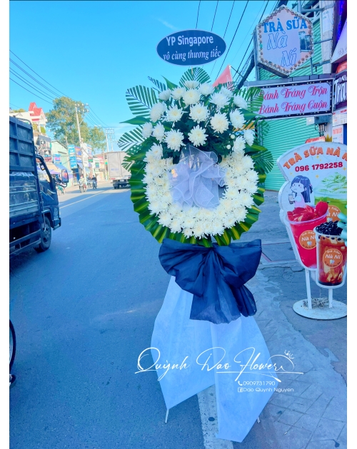 Kệ tang hoa cúc 1 tầng 