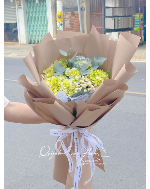 Bó hoa Cẩm Tú cầu tặng bạn