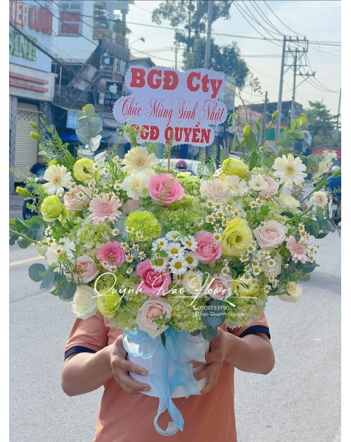 Giỏ hoa tặng giám đốc