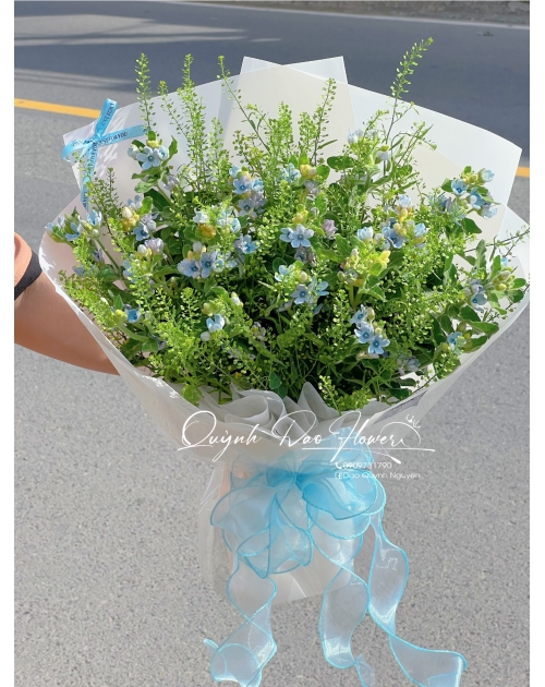 Bó hoa lam tinh thủ Đức 