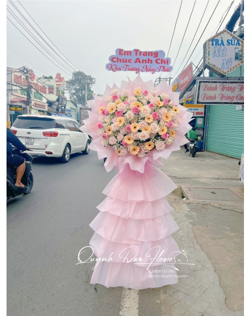 Kệ khai trương cho công ty tại bình dương 