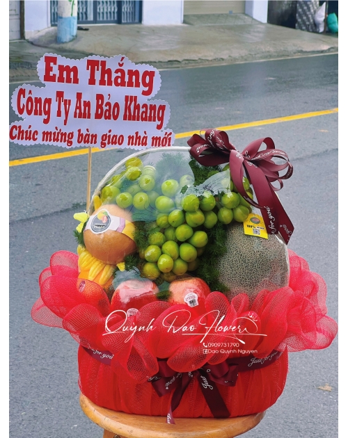 Giỏ trái cây tân gia