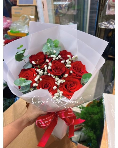 Bó hoa 8/3 nhỏ xinh