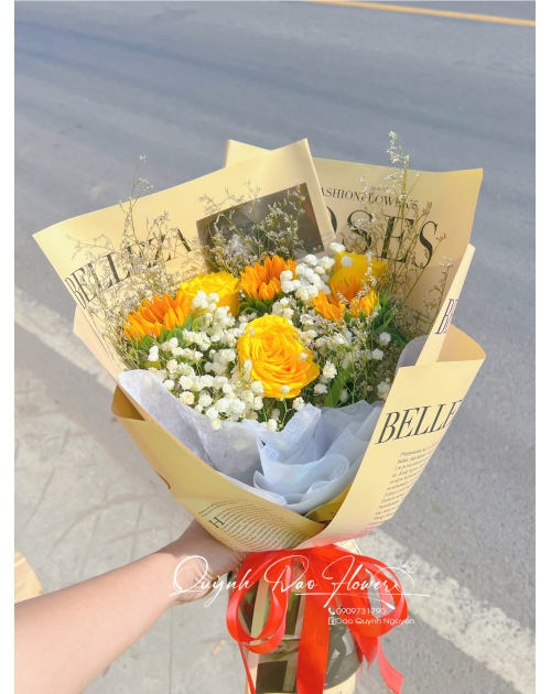 Hoa tốt nghiệp tại Thành Phố Thủ Đức