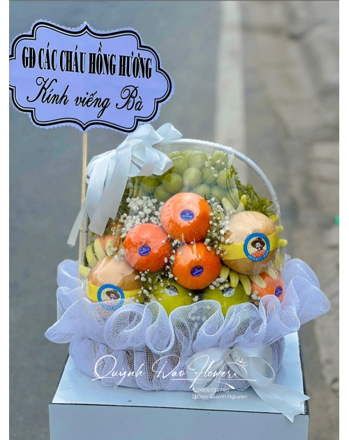 Giỏ trái cây viếng  tại Thủ Đức 