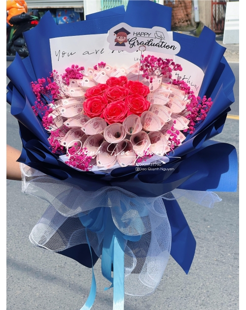 Hoa tiền tặng nam