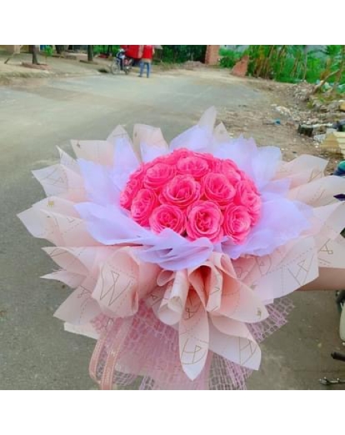 Bó hoa công chúa màu Hồng 