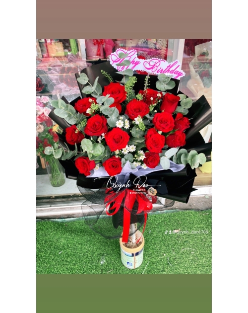 Hoa tươi dự tiệc sinh nhật 