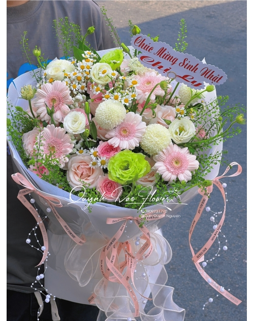 Bó hoa tươi Hàn Quốc 