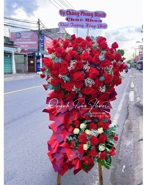 Kệ hoa full đỏ quận 12