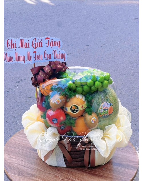 Giỏ trái cây thủ dầu một 