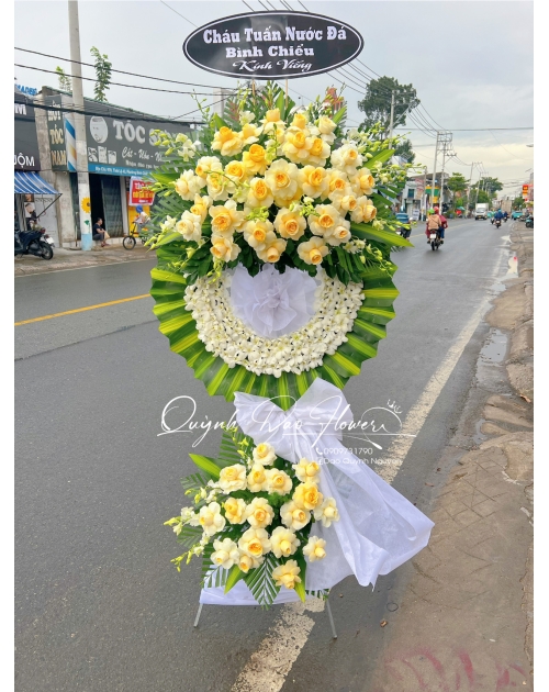 Hoa viếng lái thiêu 