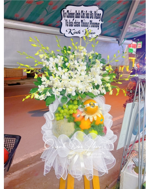 Giỏ trái cây đám tang