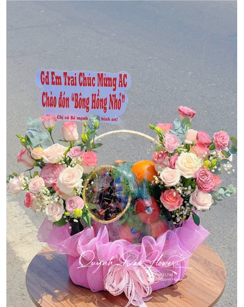 Giỏ trái cây cherry