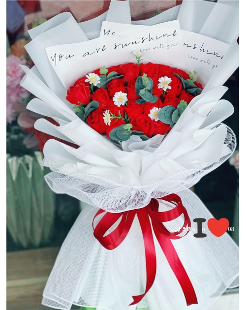 Bó hoa sáp tặng người yêu, shop hoa gần nhất 