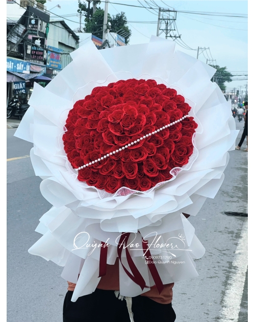 Bó hoa cao cấp 99 bông