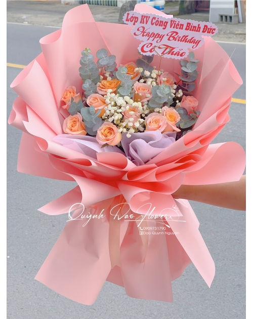 Hoa chúc mừng  thủ Đức 