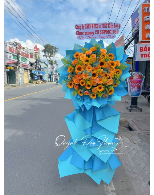 Kệ hoa hướng dương 