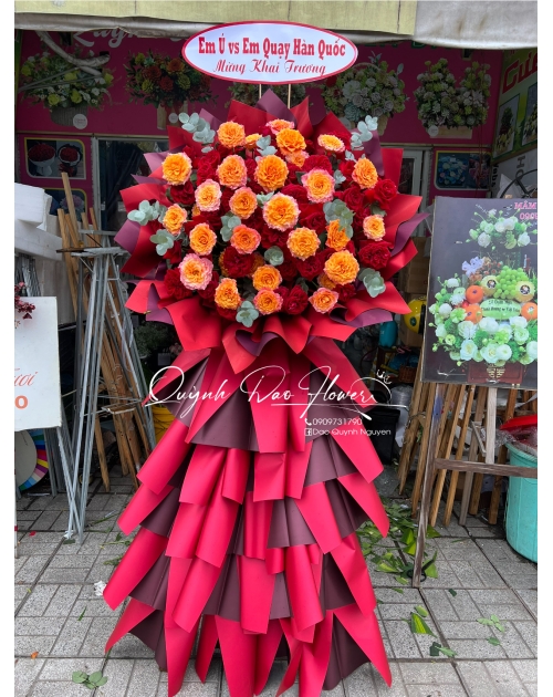Hoa khai trương vườn lài quận 12 tphcm