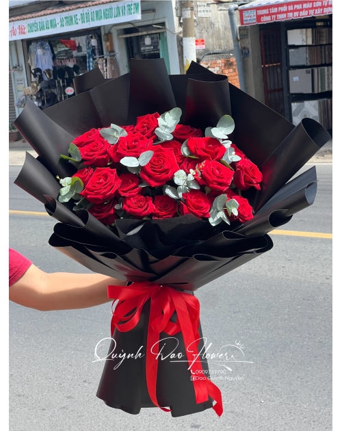 Bó hoa Hồng đỏ tặng 8/3