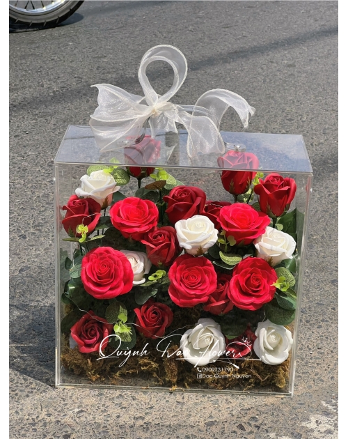 Hợp vali hoa sáp giá rẻ