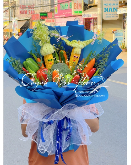 Bó hoa rau củ thủ Đức 