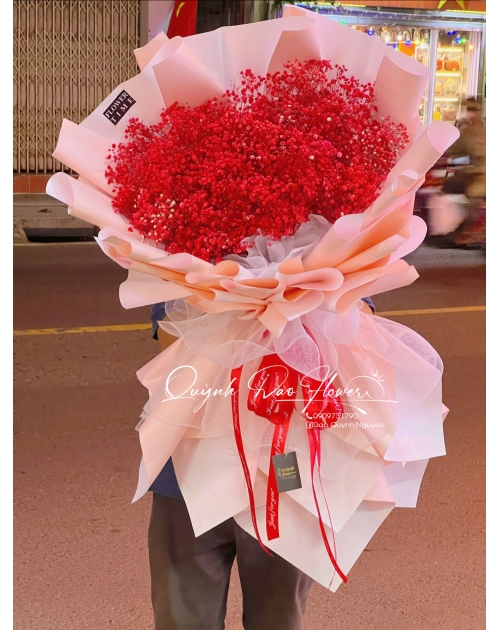 Bó hoa baby khổng lồ