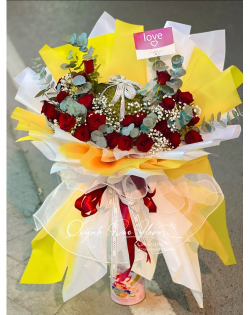 Bó hoa sầu riêng tặng người yêu 