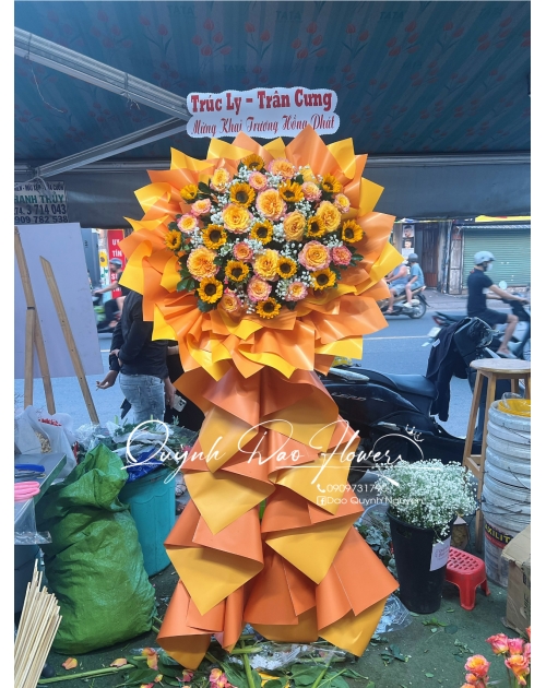 Kệ khai trương nhỏ