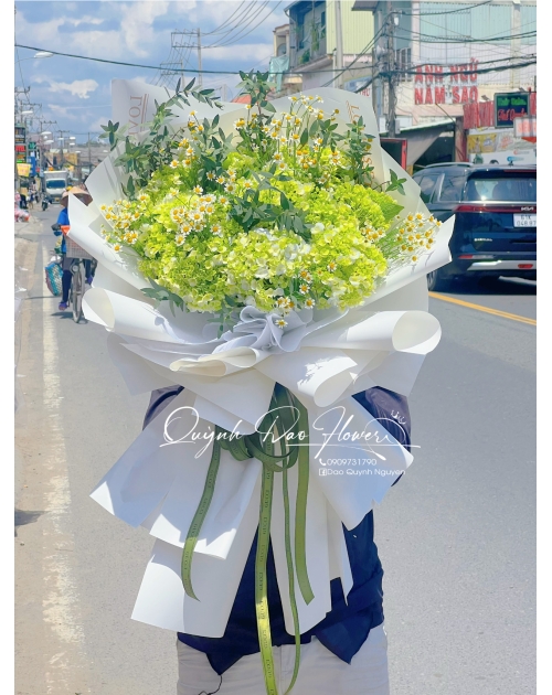 Bó hoa Cẩm Tú cầu khổng lồ  thủ Đức 