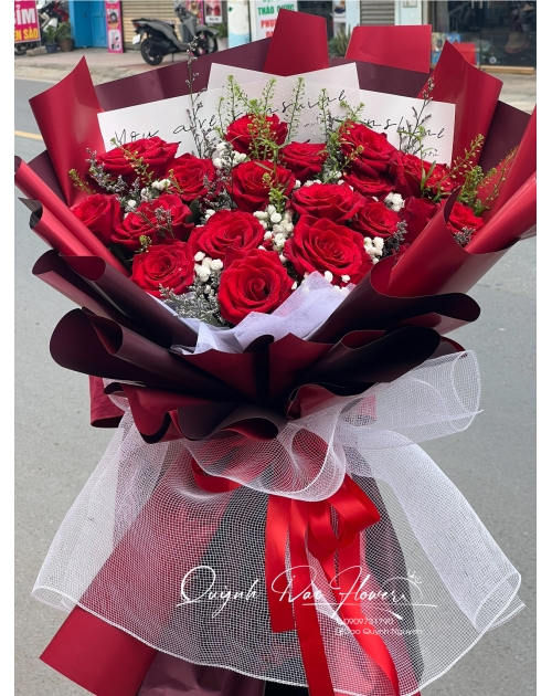 Bó hoa Hồng tặng người yêu  tại Thủ Đức, Dĩ an