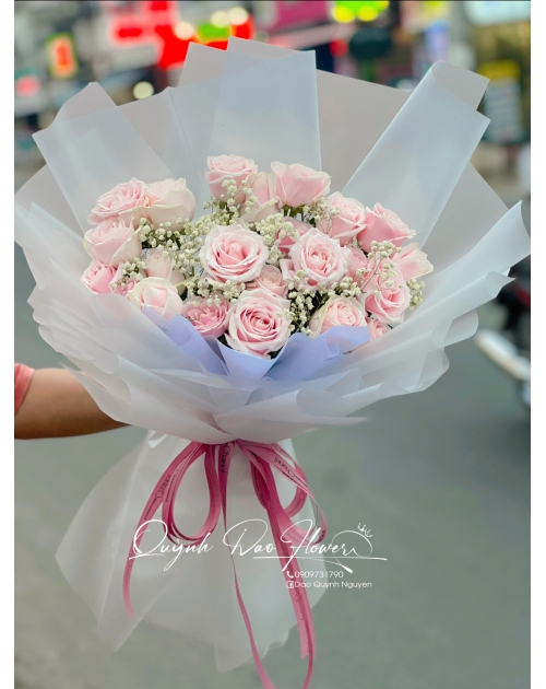 Bó hoa Hồng dâu