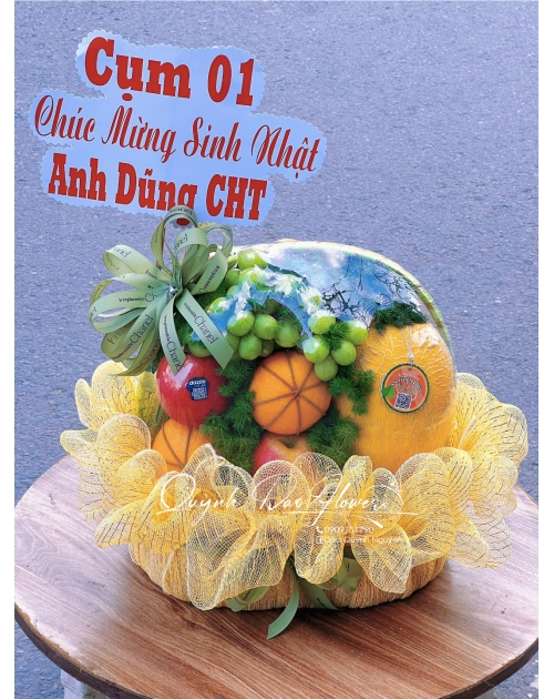 Giỏ trái cây linh trung 2