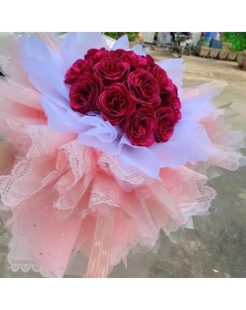 Bó hoa công chúa màu Hồng 