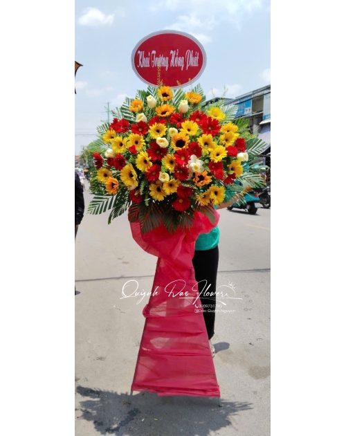Kệ hoa chúc mừng , lễ kỉ niệm 