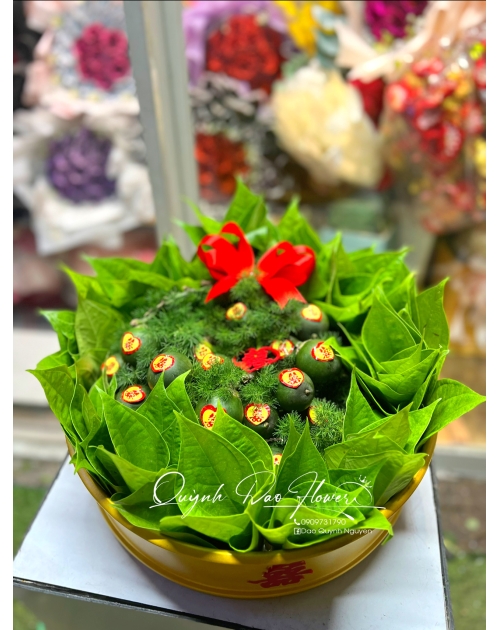 Mâm quả cưới truyền thống 
