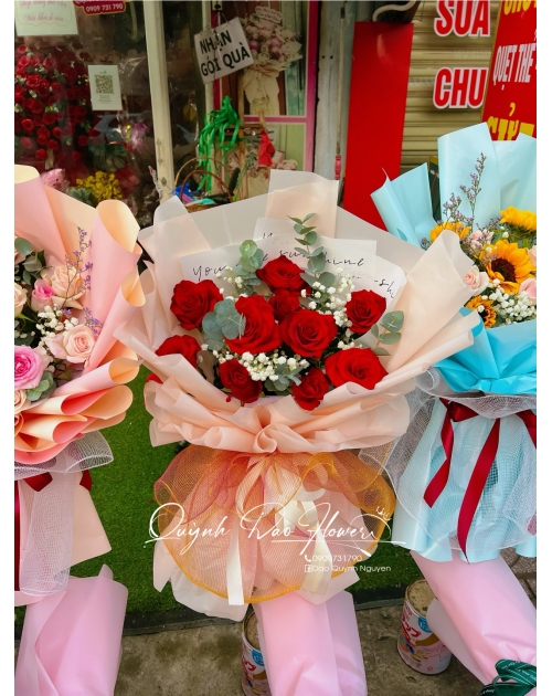Bó hoa Hồng đẹp tại thủ Đức 