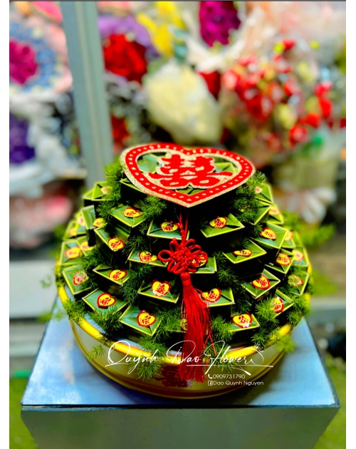 Mâm quả cưới truyền thống 