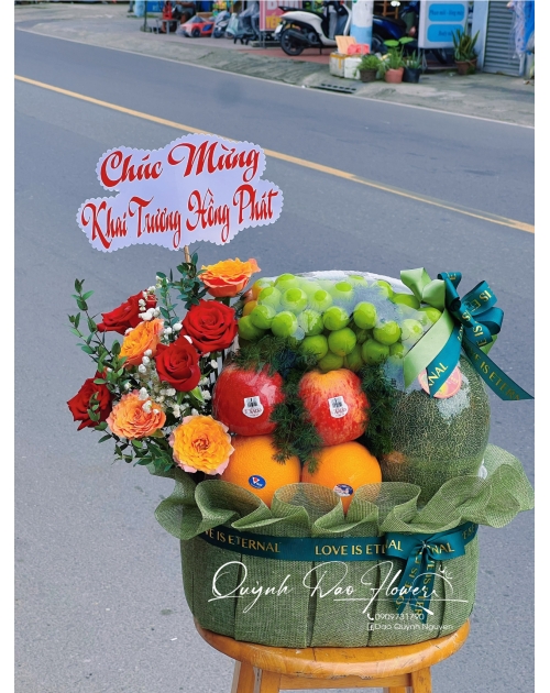 Giỏ trái cây nhà giáo Việt Nam 20-11