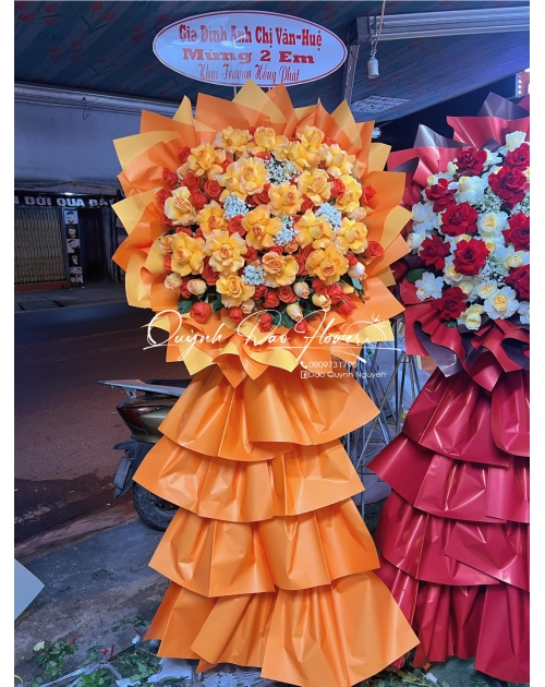 Hoa kệ khai trương 