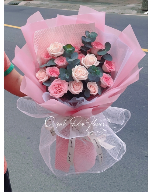 Bó hoa hồng gần Ehome 4