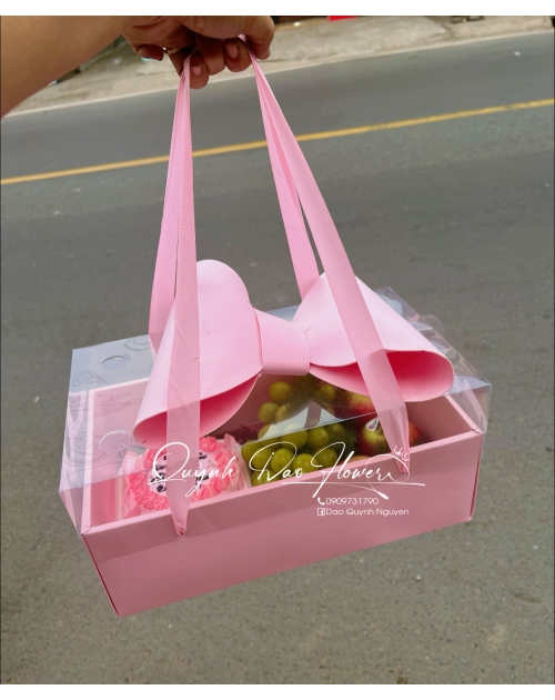 Hộp bánh kem trái cây 