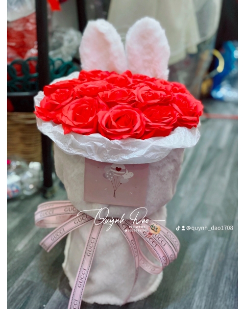 Bó hoa tai thỏ tại HCM