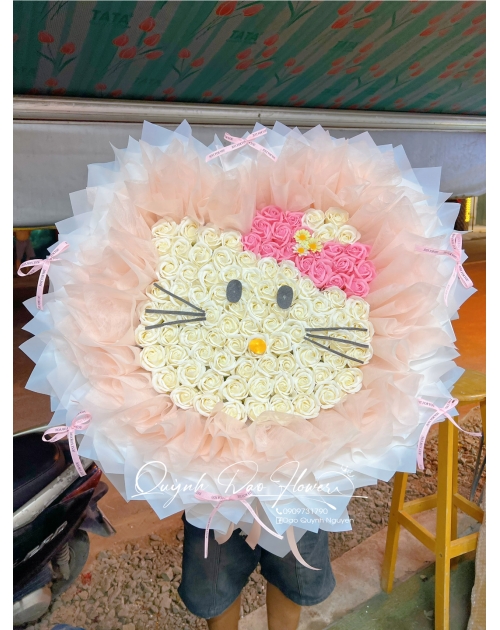 Mèo kitty 99 bông 