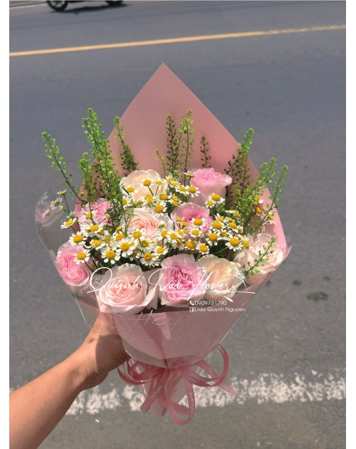 Bó hoa nhỏ xinh thủ Đức 