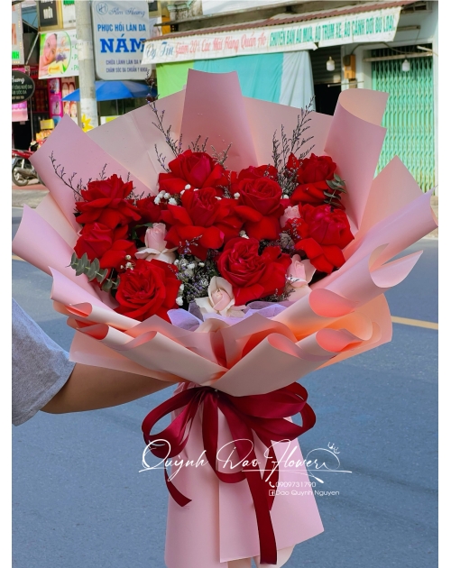 Bó hoa hồng  tặng bạn 