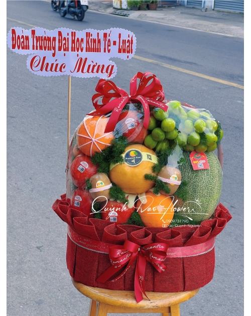 Giỏ trái cây chúc mừng khai trương  thủ Đức 